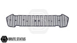 Ford Ranger 2019-2022 Front Grille with white LEDs, featuring a black metal grid design, ideal for customization and enhancing the truck's rugged appearance.