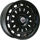 Wolfrace Explorer Overland Matte Black Polished 20" Alloy Wheels