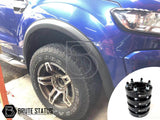 Ford Ranger 2019-2022 T8 Wide Arch Kit & 35mm Wheel Spacers, featuring a close-up of a car tire, emphasizing aftermarket truck accessory customization.