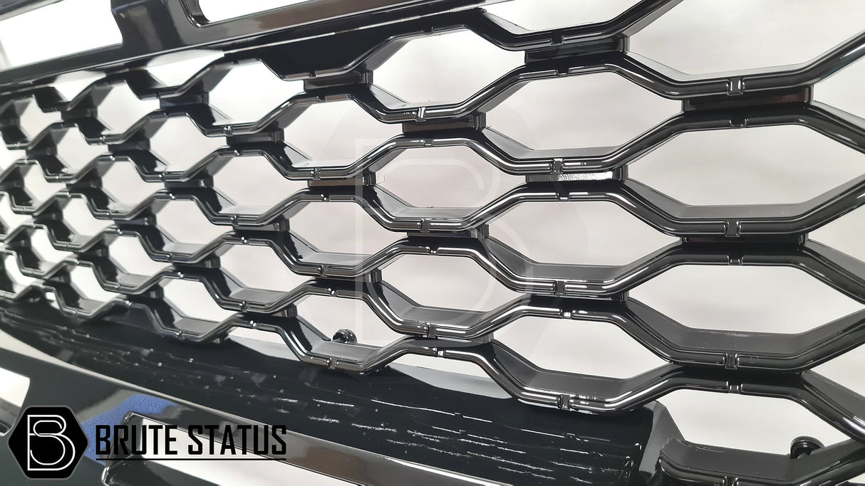 Ford Ranger 2019-2022 T8 Gloss Black Grille (Wildtrak Only)