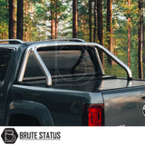 brute status chrome roll bar for mitsubishi l200 series 5 2015-2019 pickup truck