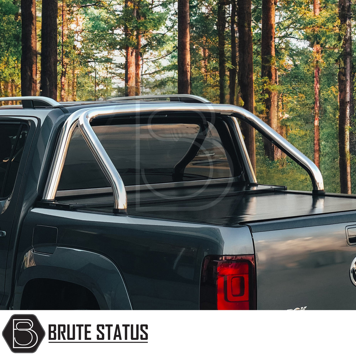 Brute status chrome rollbar for toyota hilux 2010+ pickup truck