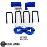 2" suspension lift kit in blue for Volkswagen amarok 2023 onwards pickup truck