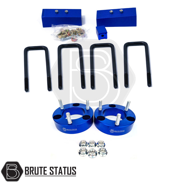 2" suspension lift kit in blue for Volkswagen amarok 2023 onwards pickup truck