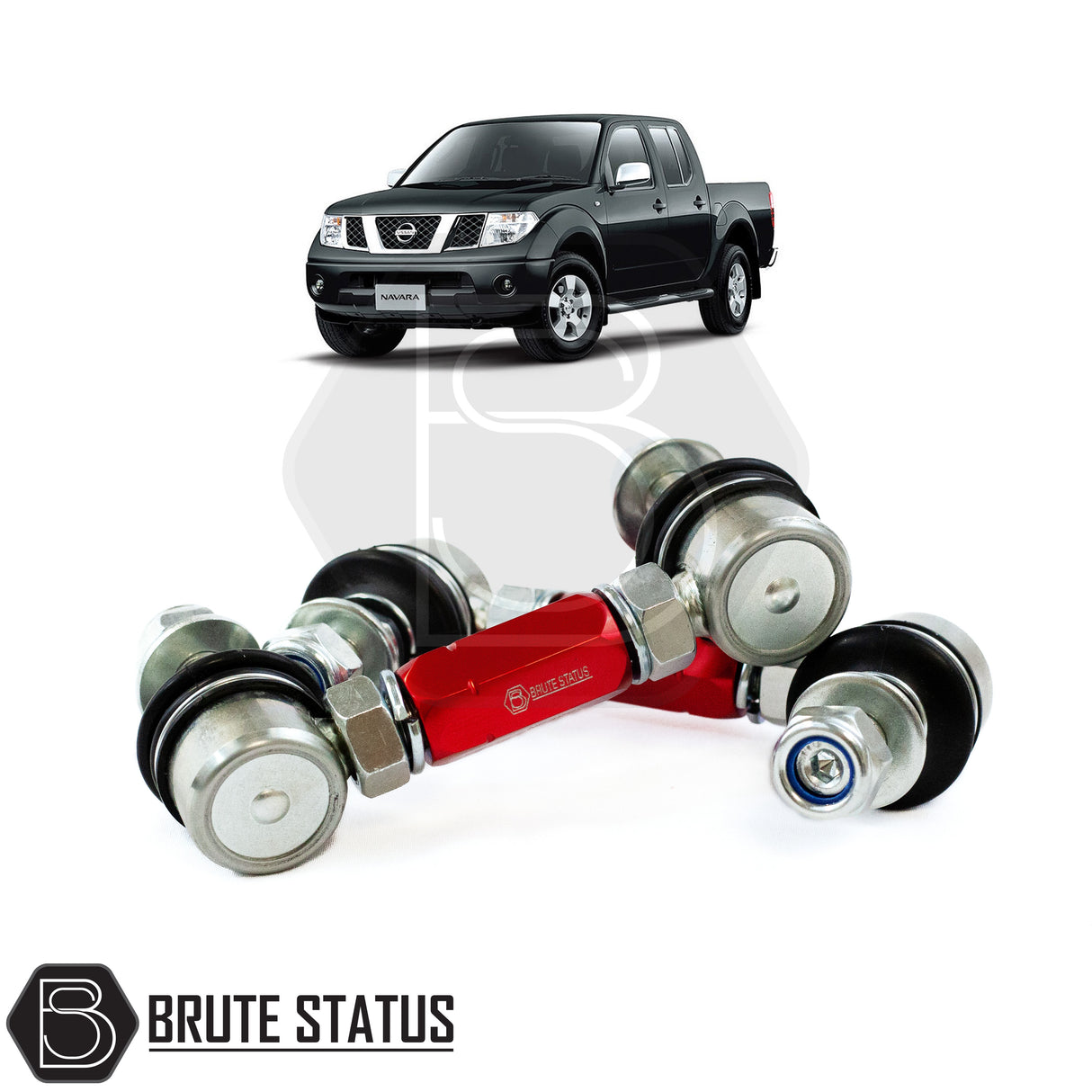 Brute status suspension lift kit and anti roll bar links for nissan navara d40 2005-2015 pickup truck 