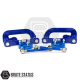 Brute Status suspension lift kit items in blue colour for fitment with Ford Ranger T6 2011-2015 models