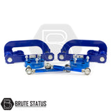 Brute Status suspension lift kit items in blue colour for fitment with Ford Ranger T6 2011-2015 models