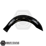 Gloss black riveted style ABS plastic wide arch kit for Ford Ranger 2016-2019 pickup truck