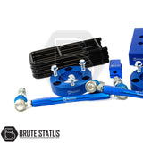 Brute Status suspension lift kit items in blue colour for fitment with Ford Ranger  Next Gen T9 2023+ models