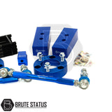 Brute Status suspension lift kit items in blue colour for fitment with Ford Ranger  Next Gen T9 2023+ models