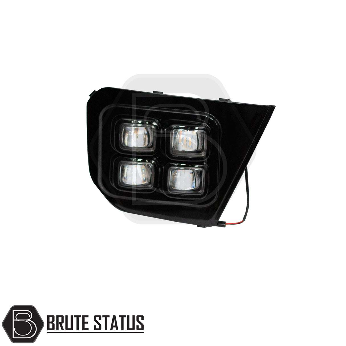 Brute status DRL foglight surrounds for ford ranger wildtrak 2023|+ pickup truck