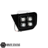 Brute status DRL foglight surrounds for ford ranger wildtrak 2023|+ pickup truck