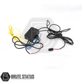 Brute status DRL foglight surrounds for ford ranger wildtrak 2023|+ pickup truck