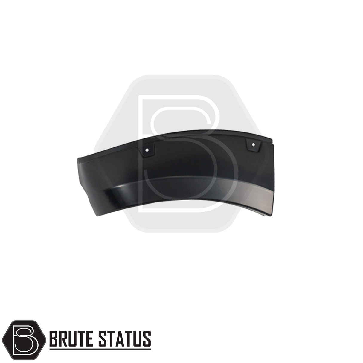 Brute status wide arch kit in matte black for the ford ranger next gen 2023+ pickup truck