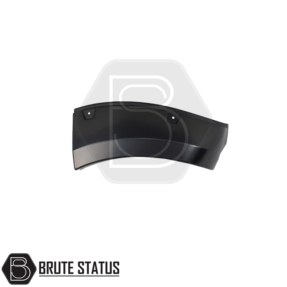 Brute status wide arch kit in matte black for the ford ranger next gen 2023+ pickup truck