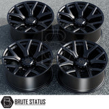 Hawke AWD wheels in matte black for pickup truck with 6x139.7 pcd fitment