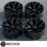 Hawke AWD wheels in gloss black for pickup truck with 6x139.7 pcd fitment