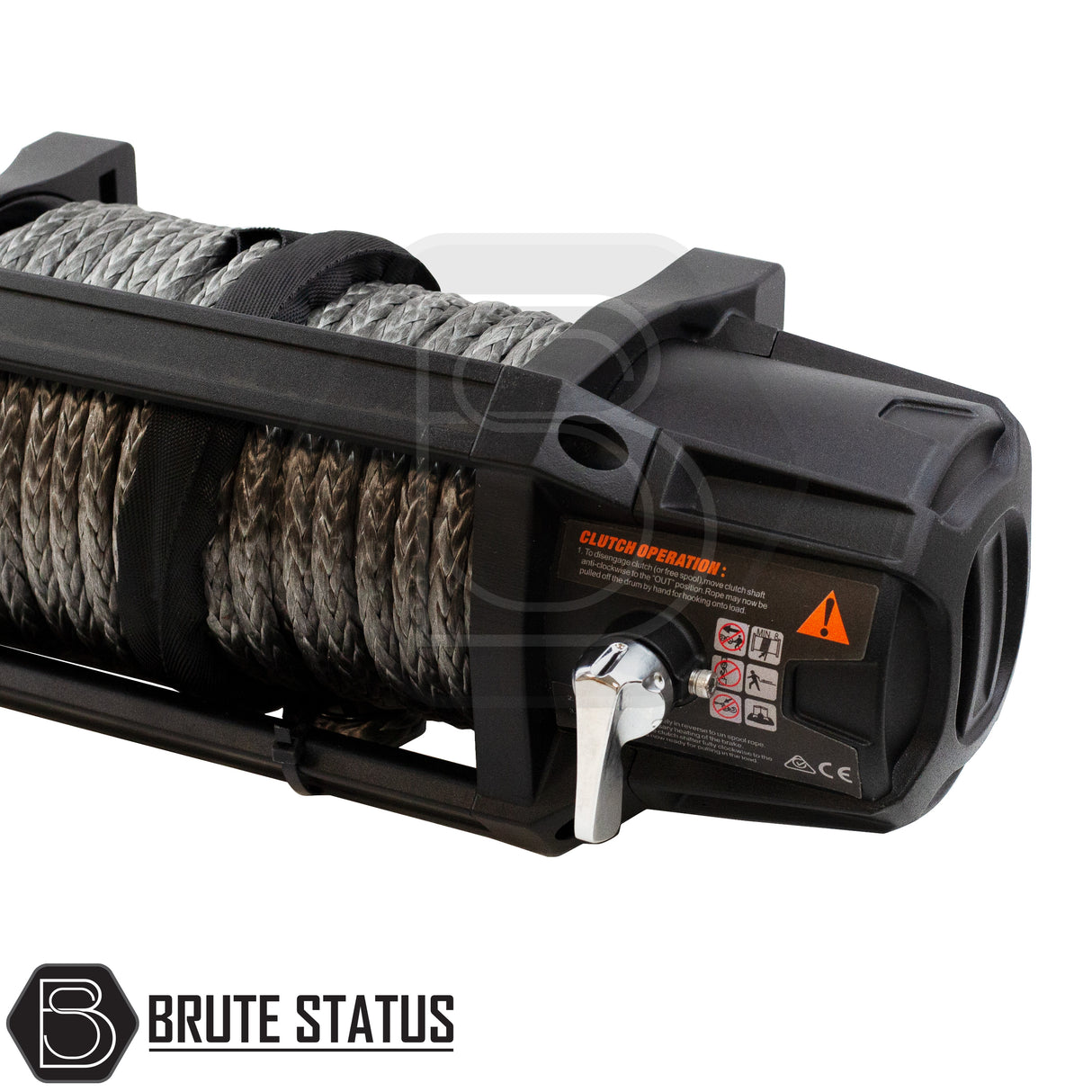 Brute Status Heavy Duty recovery winch with dyneema rope for pickup truck