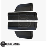 Brute Status matte black door side cladding protection for mitsubishi series 5 2015-2019 pickup truck