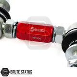 Brute status anti roll bar links in red for suspension lift kit for nissan navara d40 2005-2015 pickup truck