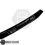 Brute status gloss black bonnet guard for nissan navara d40 facelift 2010-2014 pickup truck