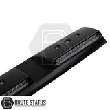 brute status LED light bar in matte black  for roof of mercedes x-class pickup 