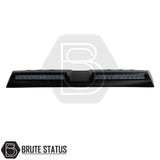 brute status LED light bar in matte black  for roof of mercedes x-class pickup 