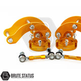 Toyota Hilux 2006-2014 Adjustable Anti-Roll Bar Drop Links & 2 Lift Kit, featuring heavy-duty metal components and shock spacers for enhanced truck performance and durability.