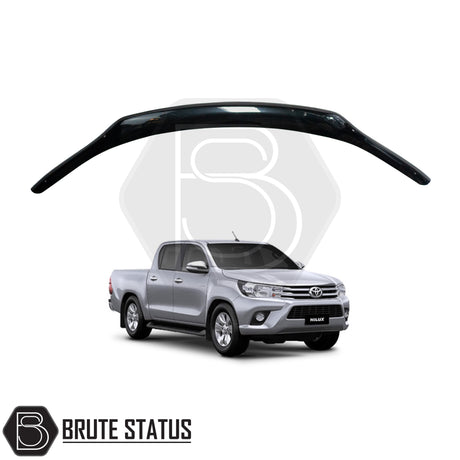 Brute Status bonnet guard in gloss black for Toyota Hilux 2015+ pickup trucks