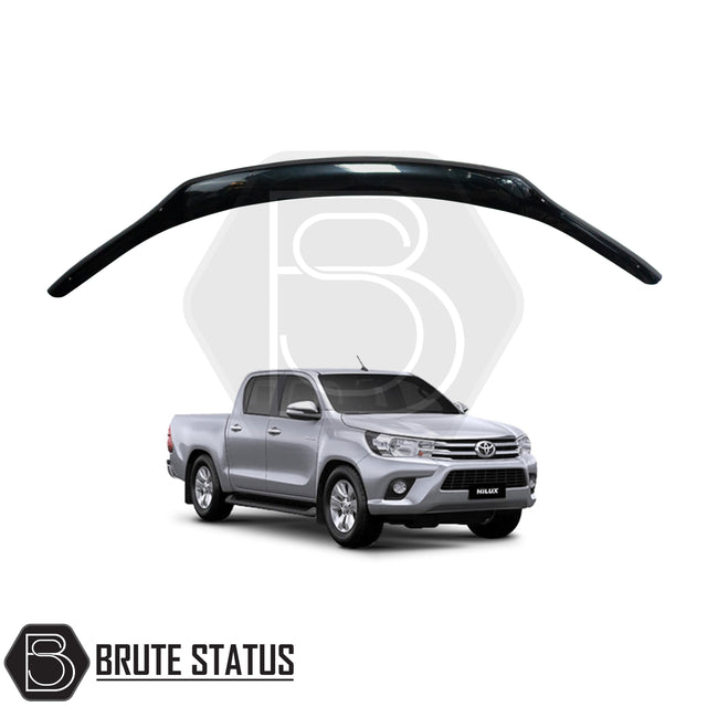 Brute Status bonnet guard in gloss black for Toyota Hilux 2015+ pickup trucks