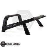 Brute Status universal fitting matte black S70 tent roll bar for pickup trucks 