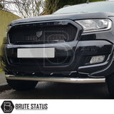 Brute Status Chrome City nudge Bar in a chrome finish for the Volkswagen Amarok 2017-2022 pickup truck