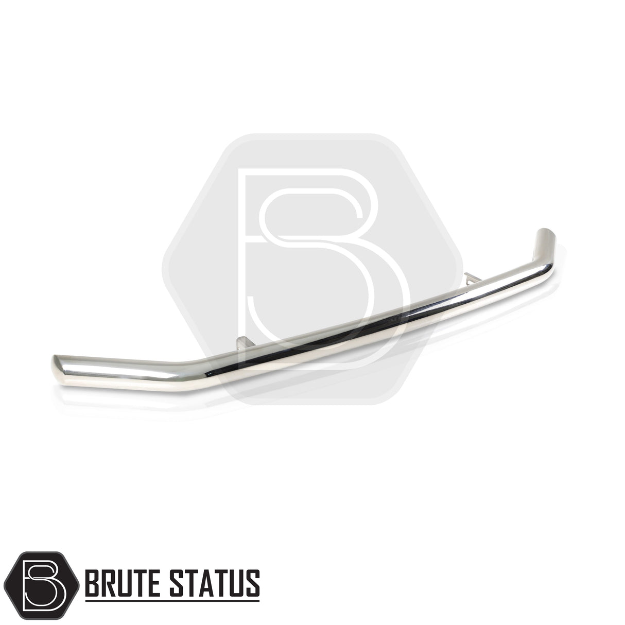 Brute Status Chrome City nudge Bar in a chrome finish for the Volkswagen Amarok 2017-2022 pickup truck