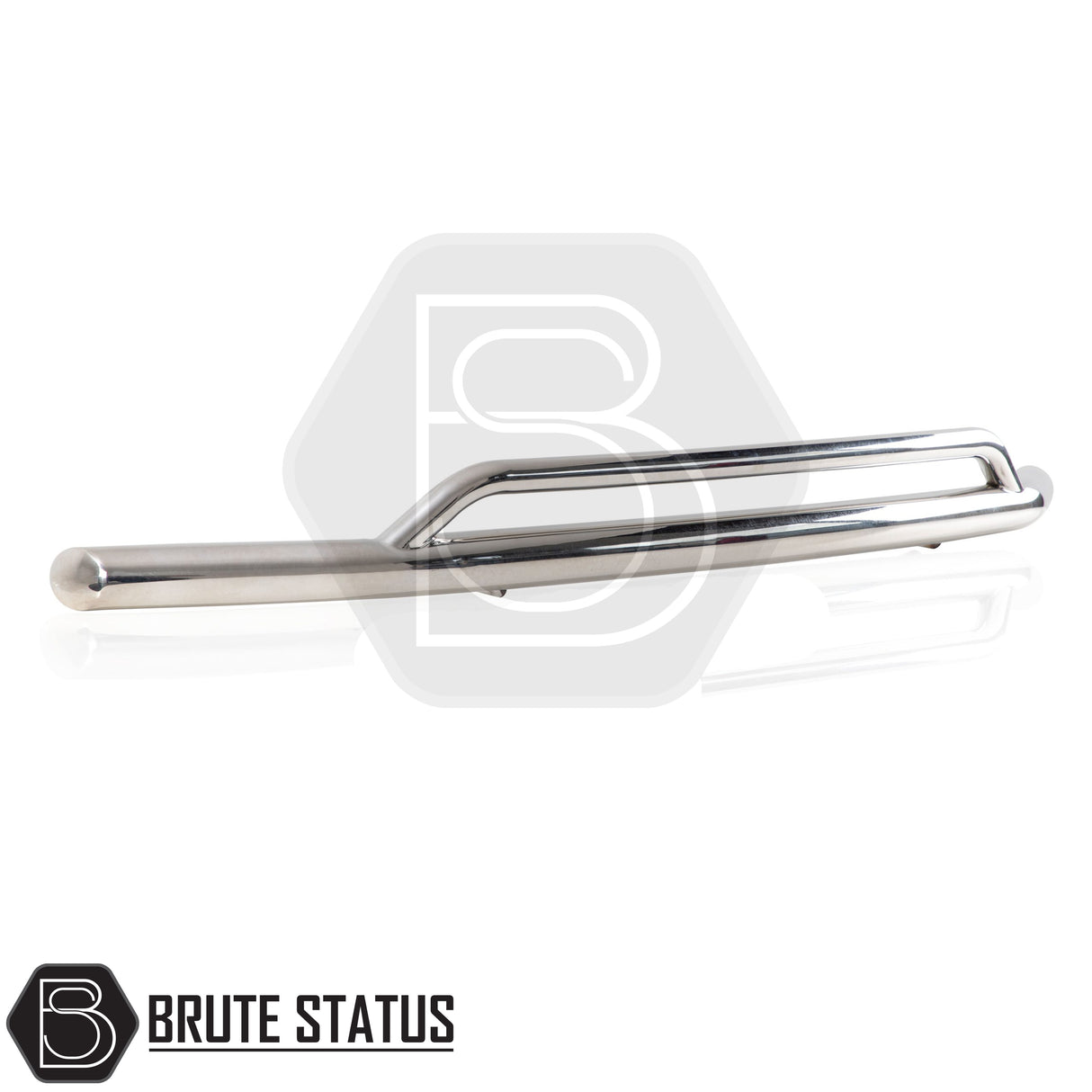 Brute Status chrome city nudge bar for the volkswagen amarok 2017-2022 pickup truck 