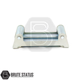 Brute Status silver stainless steel winch roller fairlead in universal fitment for pickup truck 