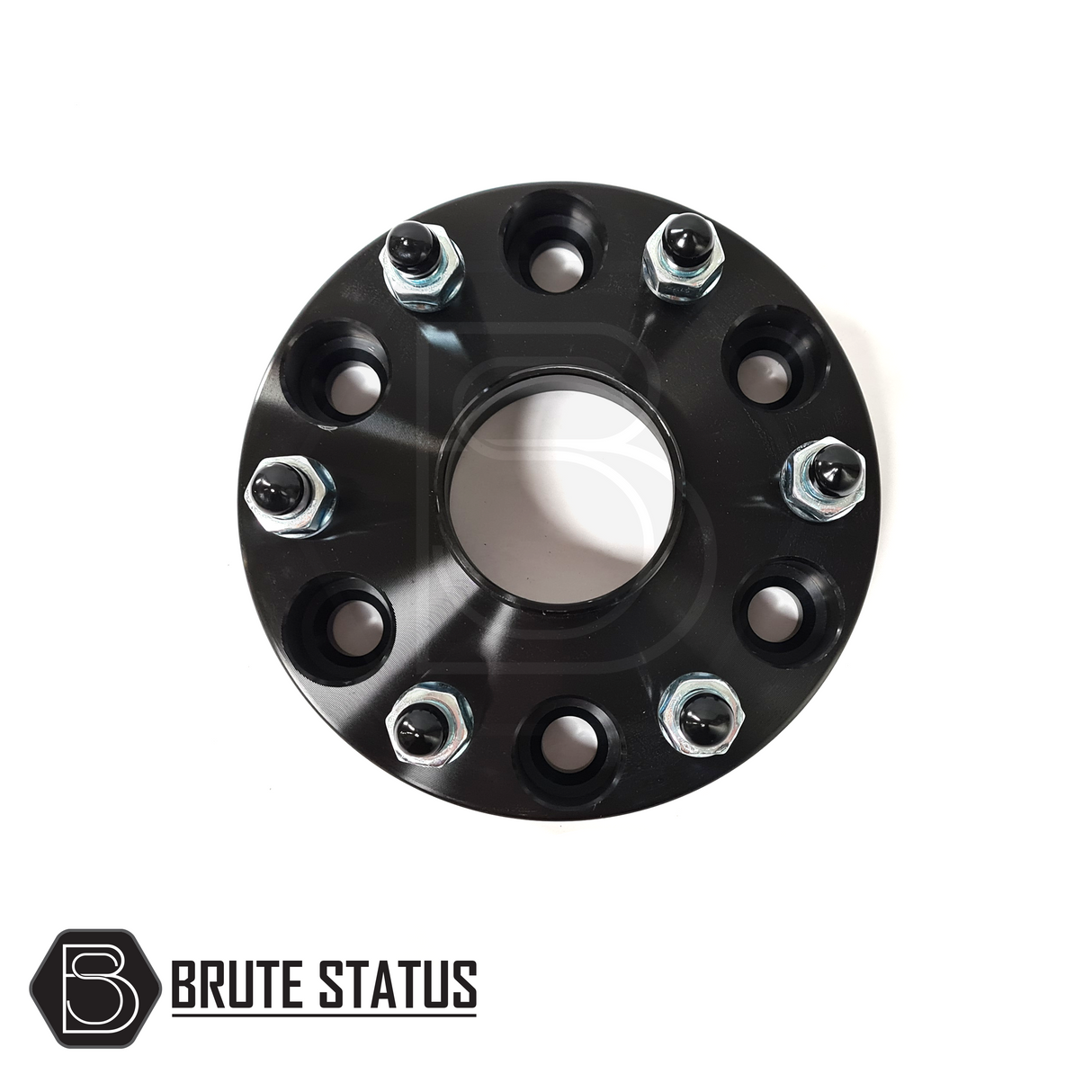 Fiat Fullback 2015-2019 35mm hubcentric wheel spacers, set of 4, featuring pre-installed studs and included nuts for enhancing vehicle stability and wheel space.