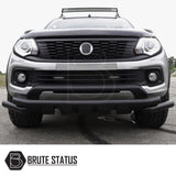 Fiat Fullback 2015-2019 Slim Style Bonnet Guard, enhancing protection against bugs and stones with a durable, aerodynamic design.