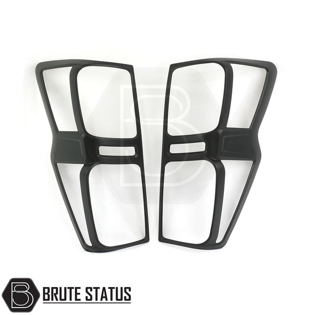 Isuzu D-Max 2021+ Tail Light Covers, featuring high-quality ABS plastic, easy installation with 3M adhesive, enhancing vehicle style and individuality.