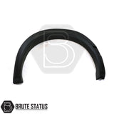 Ford Ranger T9 2023+ Wide Arch Kit (Raptor Style) featuring smooth black finish, enhances truck appearance with durable ABS plastic, suitable for double cab models.