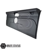 Volkswagen Amarok 2010-2022 matte black tailgate cladding cover, ABS plastic, enhances truck protection and style.