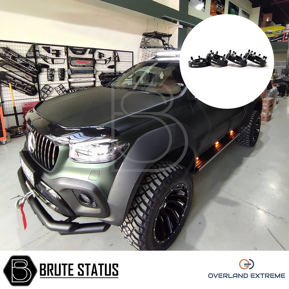 Mercedes X-Class Wide Arch Kit (Overland Extreme) & 35mm Wheel Spacers