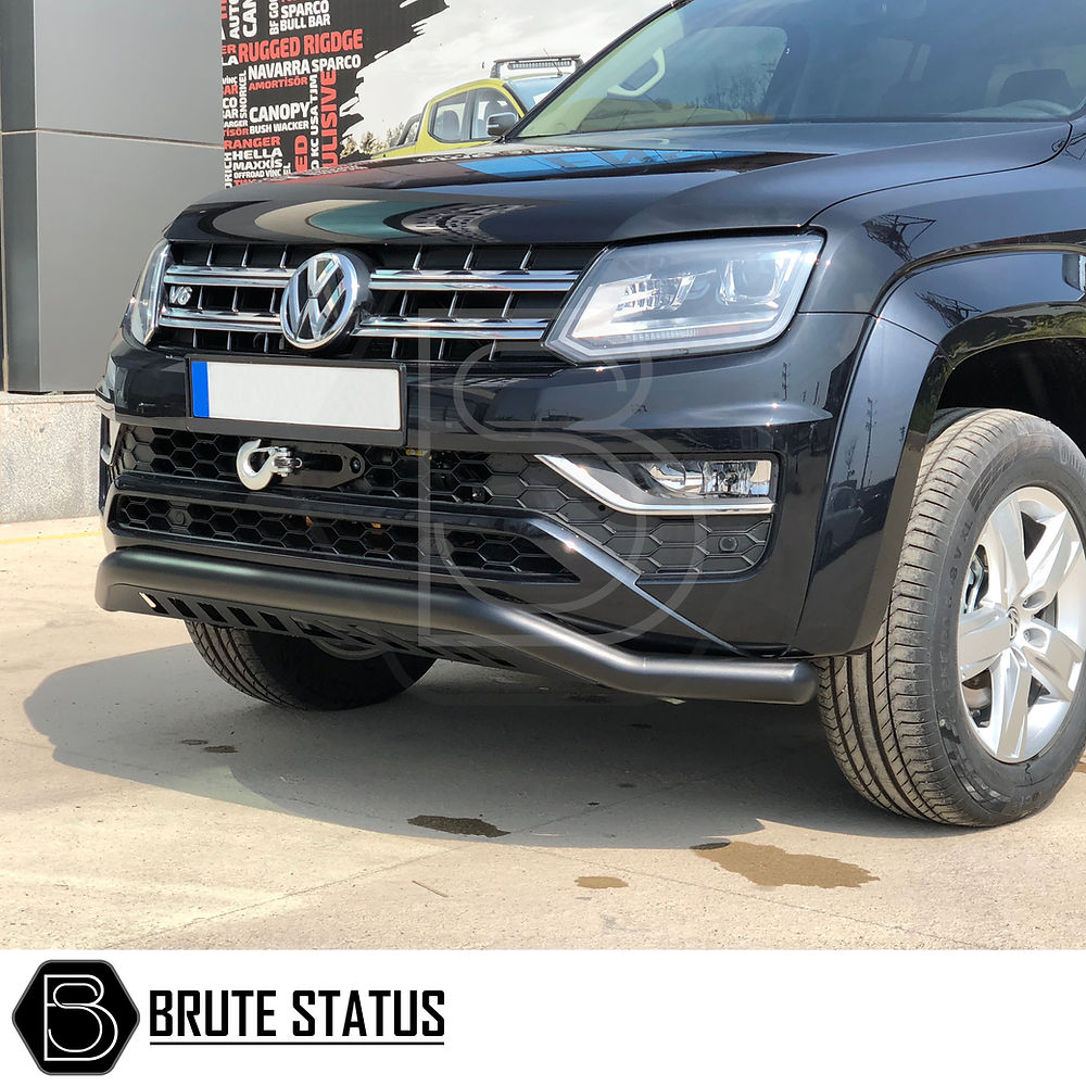 VW Amarok 2010-2017 City Bar (Nudge Bar) Matt Black