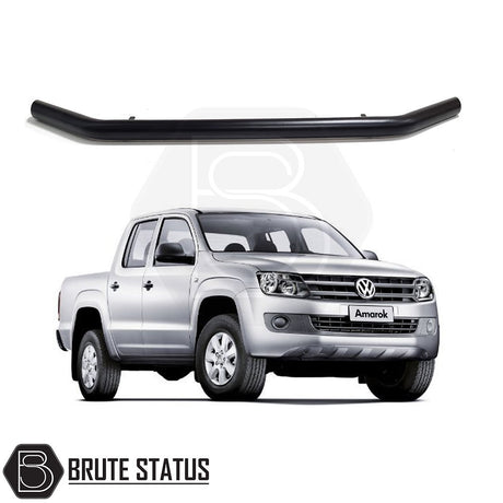 Volkswagen Amarok 2010-2017 City Bar (Nudge Bar) Matt Black, enhancing bumper protection and style with precision-fit, durable stainless steel. Ideal for customization enthusiasts.