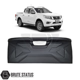 Nissan Navara NP300 2015-2022 Tailgate Cladding Protector offers durable ABS plastic protection, easy installation, enhancing truck individuality.