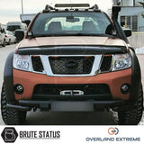 Nissan Navara D40 2010-2015 Overland Extreme Wide Arch Kit showcased on a vehicle, highlighting its robust design and precise fitment for enhanced customization.