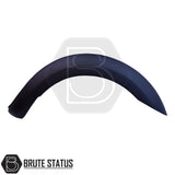 Ford Ranger 2012-2022 Wide Arch Kit (Smooth Style) Matte Black, featuring durable ABS plastic wide arches for enhanced truck appearance and compatibility with double cab models.