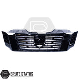 Nissan Navara NP300 2015-2022 Front Grille Gloss Black