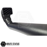 Mitsubishi L200 2015-19 MK5 Raised Air Intake Snorkel, featuring a robust design with essential mounting hardware for enhanced vehicle performance.