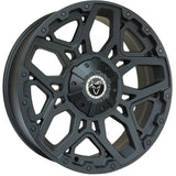 Wolfrace Sahara Matt Black Alloy Wheels