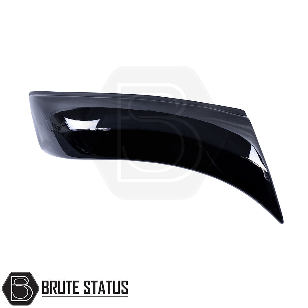 Ford Ranger 2012-2022 Wide Arch Kit (Smooth Style) Gloss Black, featuring a durable ABS design, enhances your truck's look with sleek, wide arches. Suitable for double cab models.